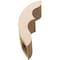 Ekena Millwork 5-inch W x 14-inch D x 18-inch H Ozark Rough Cedar Woodgrain TimberThane Knee Brace, Primed BRCUR05X14X18OZKRCPR - alternate 2